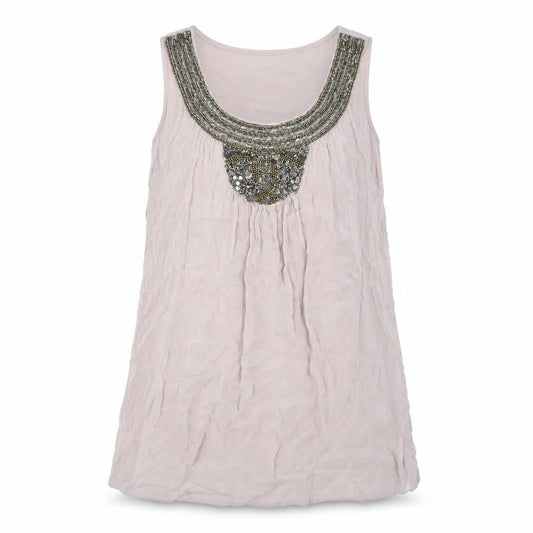 Zara Womens Purple Viscose Basic Tank Size XS Round Neck