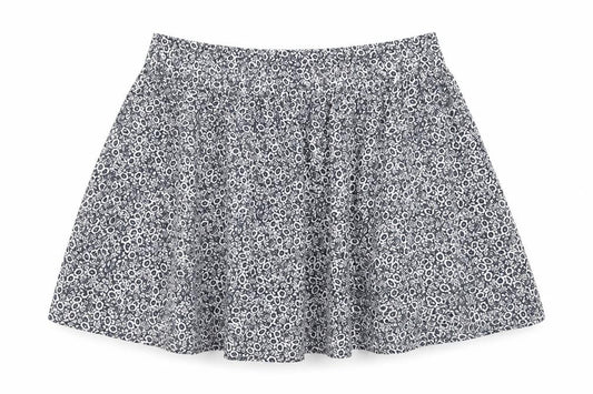 Marks & Spencer Womens Blue Floral Cotton Skater Skirt Size 20