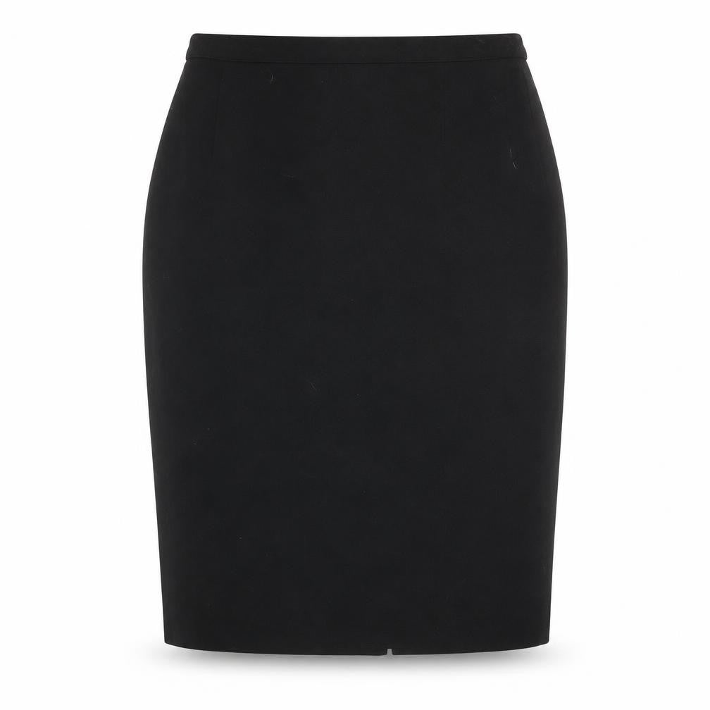 Marella Womens Black Polyester Straight & Pencil Skirt Size 14 Zip