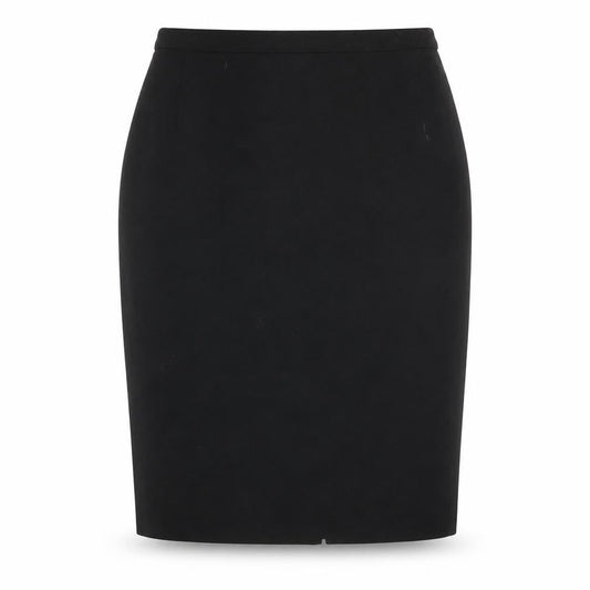 Marella Womens Black Polyester Straight & Pencil Skirt Size 14 Zip