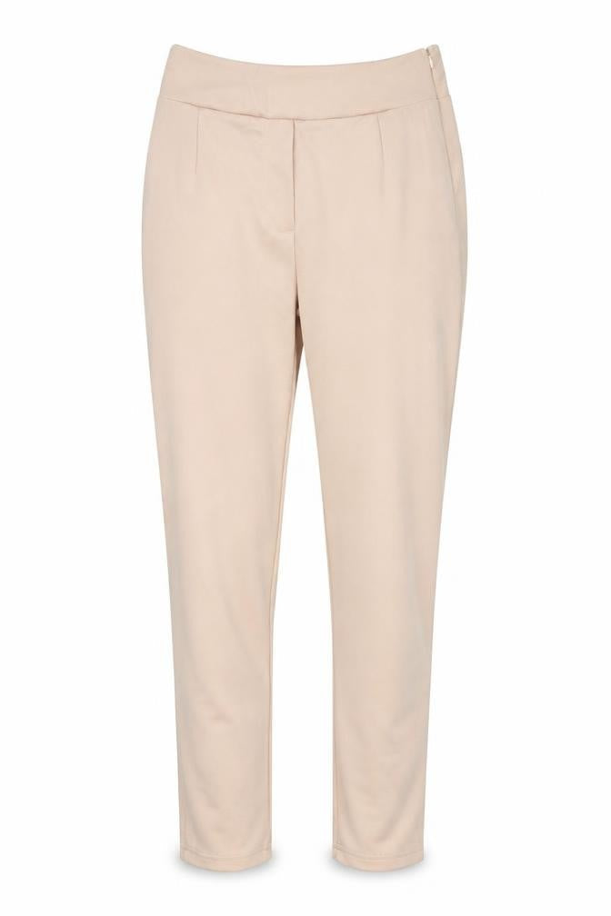 Chicme Womens Pink Polyester Trousers Size S Regular Zip