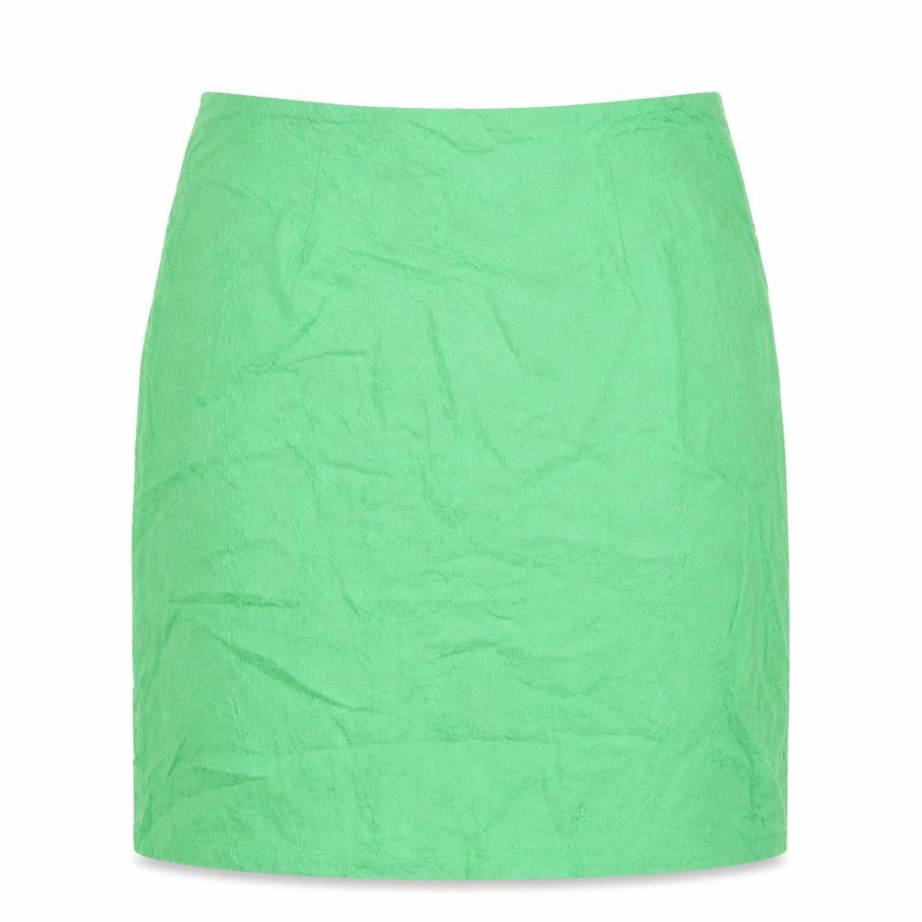 Dickins & Jones Womens Green Cotton Straight & Pencil Skirt Size 14 Zip