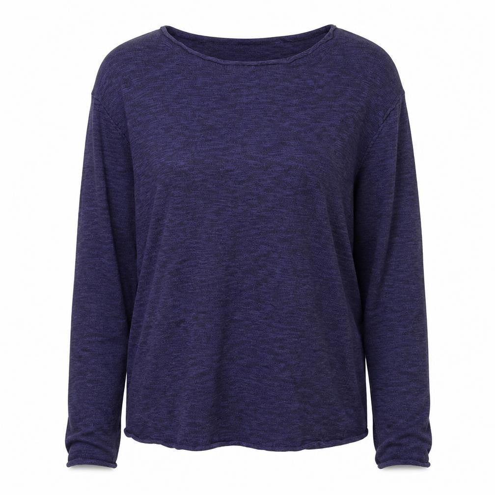 DNM Dissident Womens Blue Round Neck Acrylic Pullover Jumper Size S