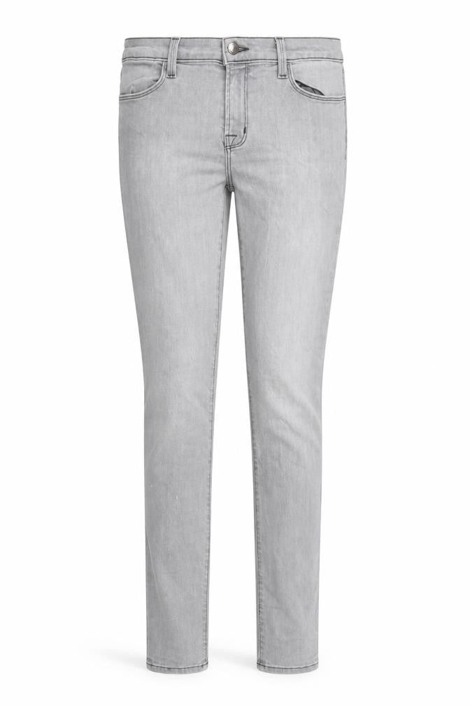 J Brand Womens Grey Cotton Skinny Jeans Size 28 in Regular Zip