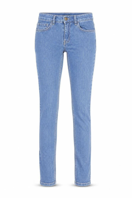 Forever 21 Womens Blue Cotton Skinny Jeans Size 4 Regular Zip