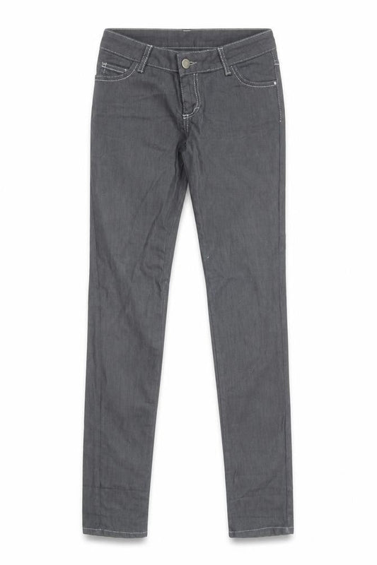 Who is She Womens Black Cotton Skinny Jeans Size 6 L32 in Regular Zip