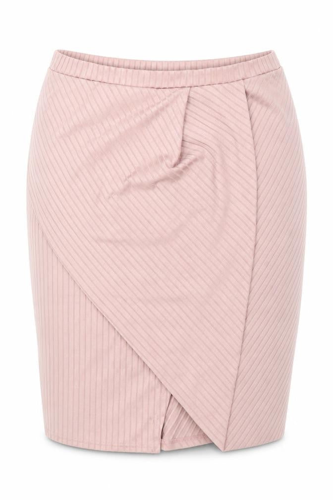 Innocence Womens Pink Polyester Straight & Pencil Skirt Size 14 Hook & Loop