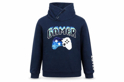 H&M Girls Blue Cotton Pullover Sweatshirt Size 11-12 Years Pullover