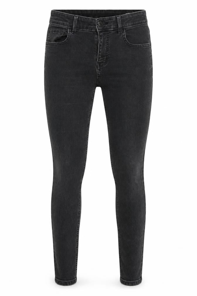 Marks & Spencer Womens Beige Cotton Skinny Jeans Size 10 L26 in Regular Button