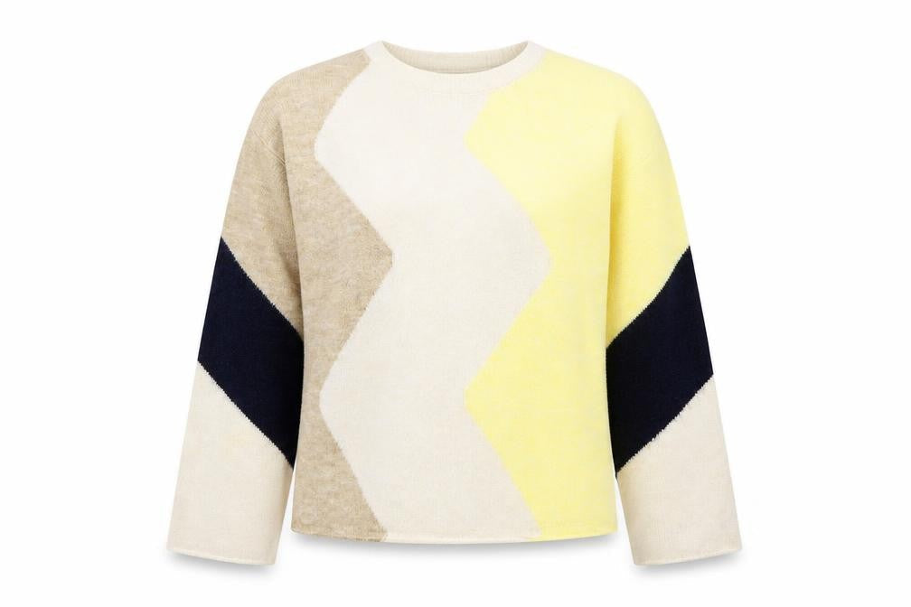 Vera Moda Womens Beige Round Neck Polyester Pullover Jumper Size M