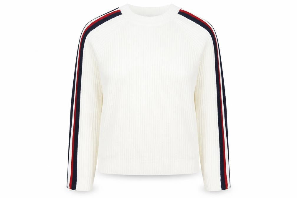 FB Sister Womens Ivory Polyester Pullover Sweatshirt Size M Pullover