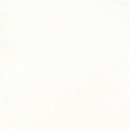 FB Sister Womens Ivory Polyester Pullover Sweatshirt Size M Pullover