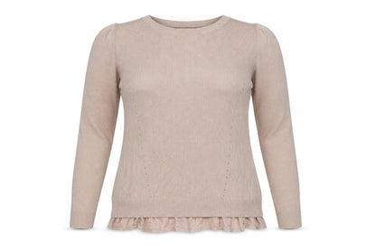 Marks & Spencer Womens Pink Viscose Basic T-Shirt Size 14 Round Neck