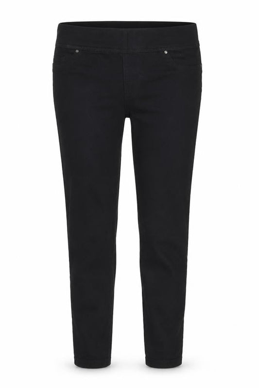 Denim & Co. Womens Black Cotton Skinny Jeans Size 12 Regular
