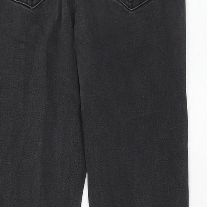 Marks & Spencer Womens Black Cotton Jegging Jeans Size 30 in Regular