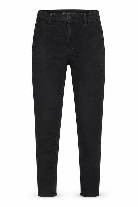 Denim & Co. Womens Black Cotton Skinny Jeans Size 6 Regular Zip