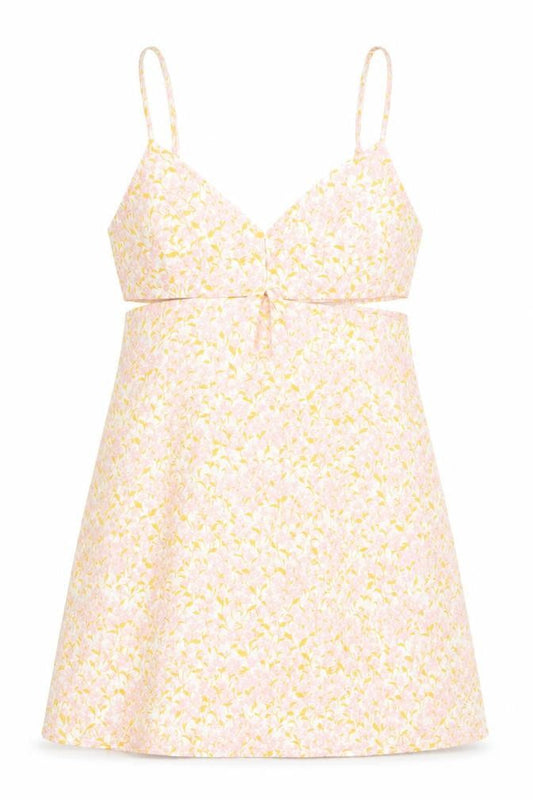 Zanzara Womens Multicoloured Geometric Linen Mini Size M V-Neck Zip