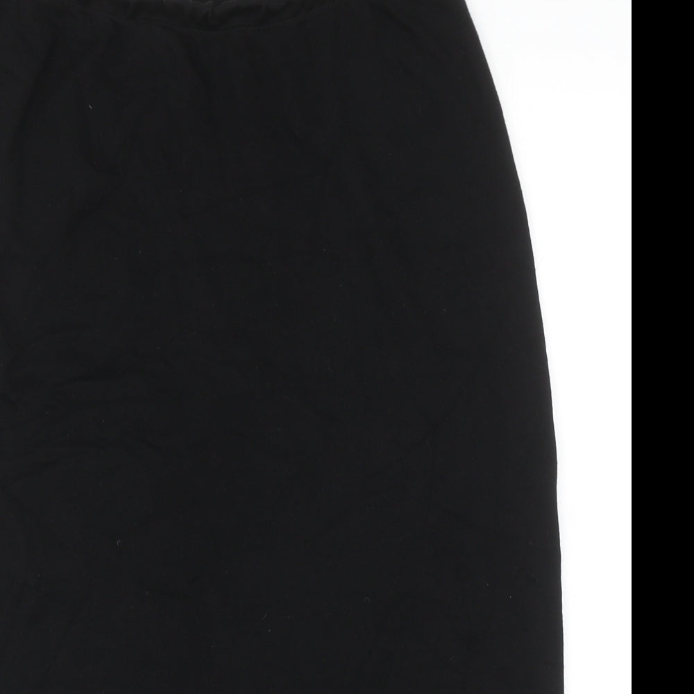 Box2 Womens Black Polyester Straight & Pencil Skirt Size 14