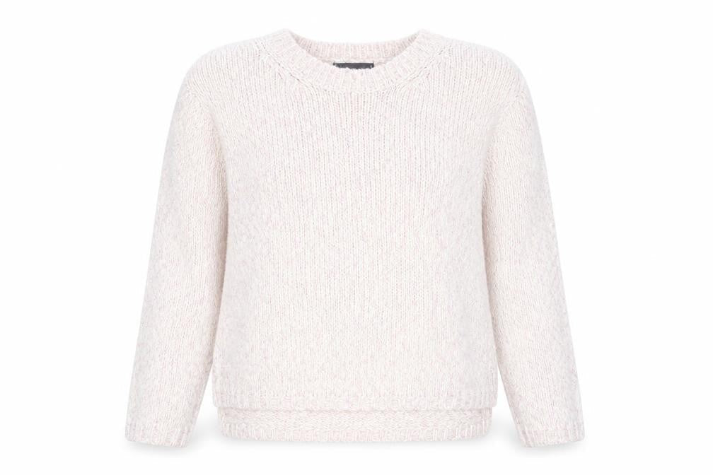 Marks & Spencer Womens Purple Round Neck Polyester Pullover Jumper Size S