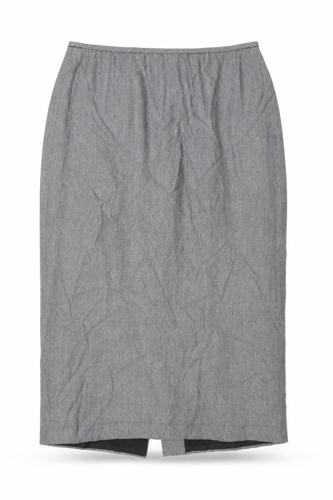 Kasper & Company Womens Grey Rayon Straight & Pencil Skirt Size S Zip