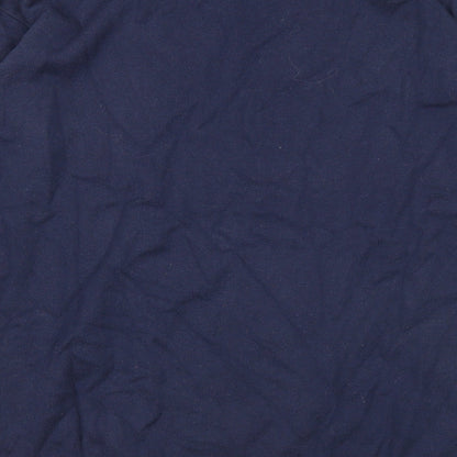 Gap Mens Blue Round Neck Acrylic Pullover Jumper Size S Long Sleeve - Merci