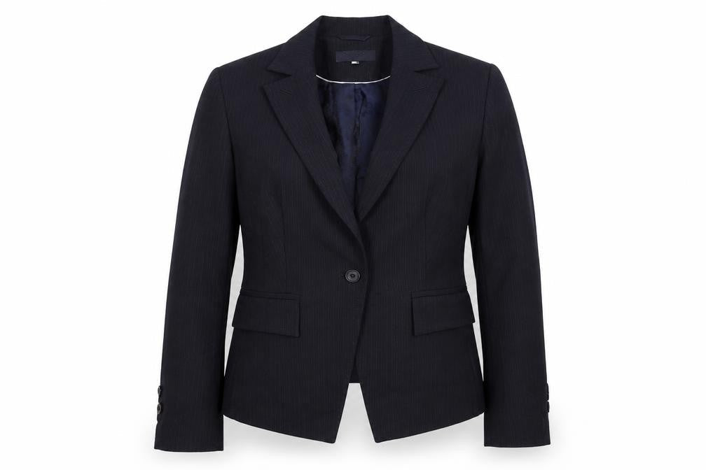 NEXT Womens Blue Polyester Jacket Blazer Size 10