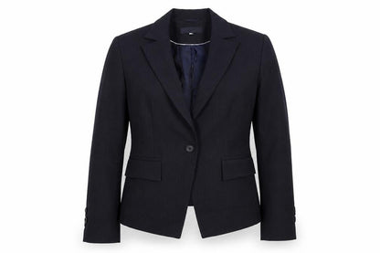 Next Womens Blue Polyester Jacket Blazer Size 10