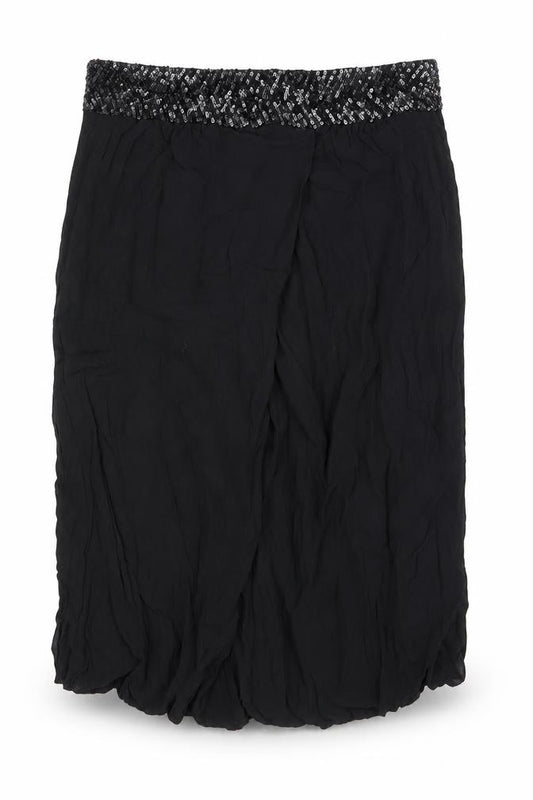French Connection Womens Black Viscose Straight & Pencil Skirt Size 6