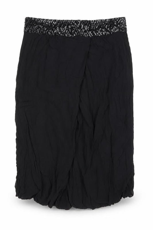 French Connection Womens Black Viscose Straight & Pencil Skirt Size 6