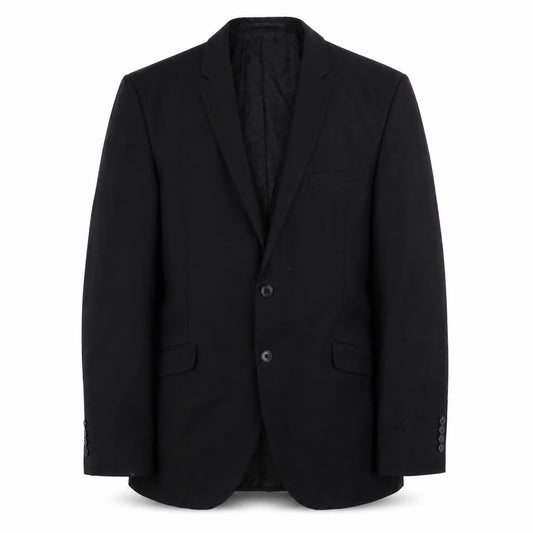 Paul Costelloe Mens Black Patent Leather Jacket Blazer Size 40 Regular