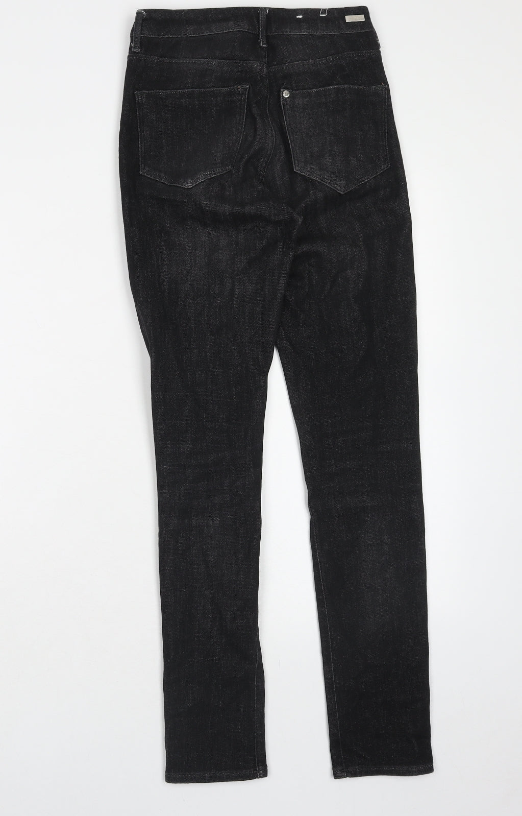 H&M Womens Black Cotton Skinny Jeans Size 25 in L32 in Regular Zip