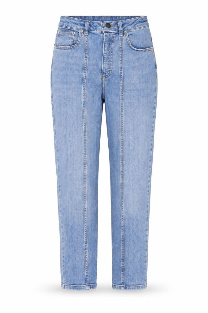 ASOS Womens Blue Cotton Straight Jeans Size 26 in Regular Zip