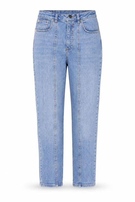 ASOS Womens Blue Cotton Straight Jeans Size 26 in Regular Zip