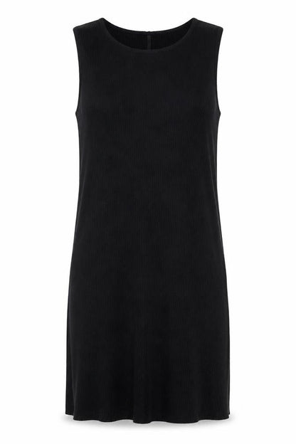 ASOS Womens Black Viscose A-Line Size 10 Round Neck Pullover