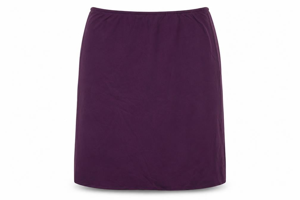 Agenda Womens Purple Viscose Straight & Pencil Skirt Size 26