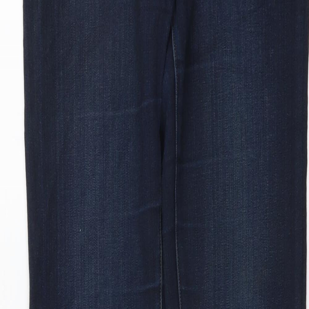 Paige Womens Blue Cotton Skinny Jeans Size 26 in L35 in Relaxed Button
