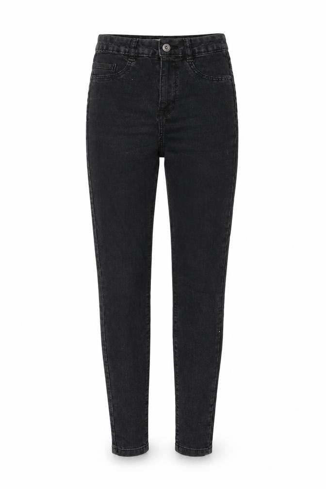 Pull&Bear Womens Black Cotton Skinny Jeans Size S L30 in Regular Button