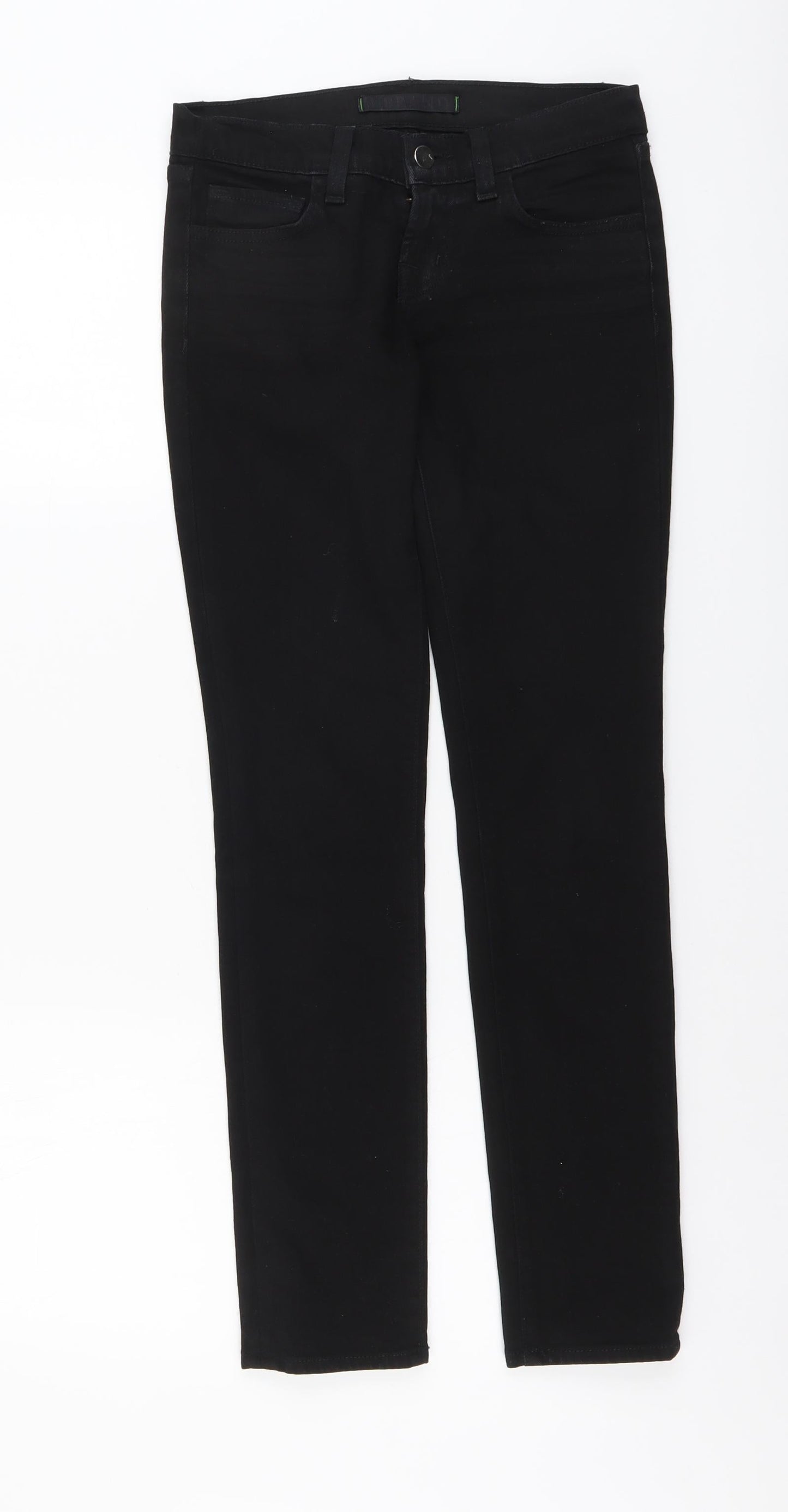 J Brand Womens Black Cotton Skinny Jeans Size 26 in L28 in Regular Button