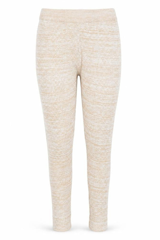 ASOS Womens Beige Geometric Acrylic Jogger Trousers Size 10 L30 in Regular Hook & Loop