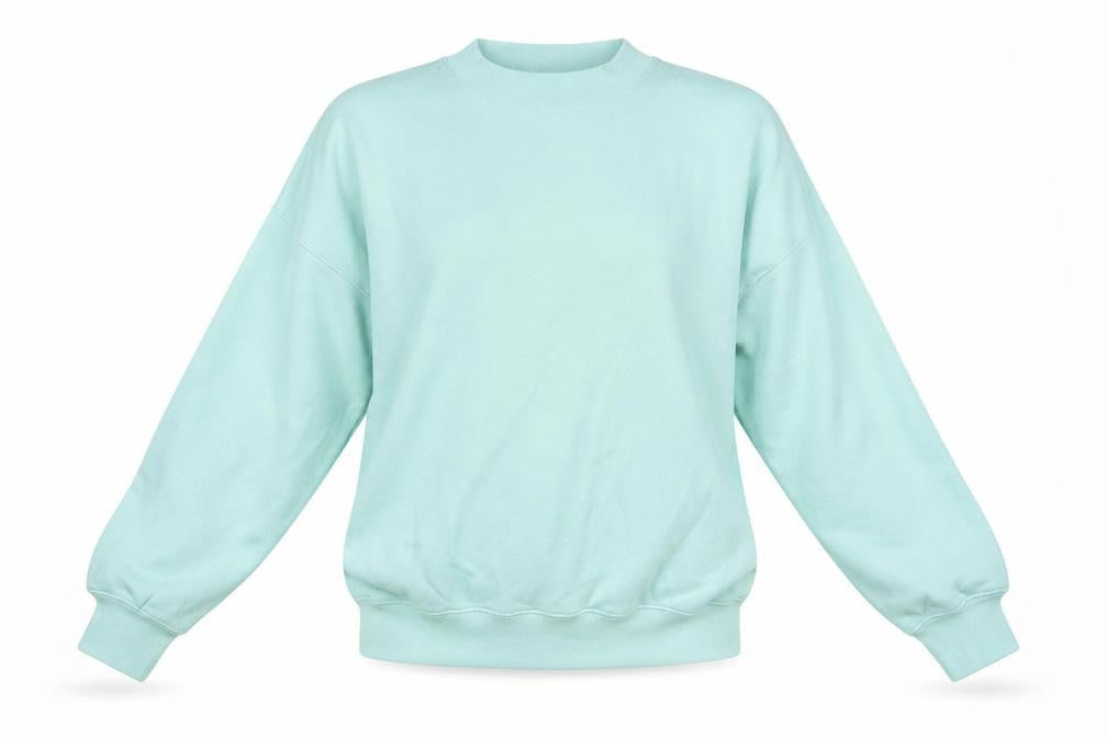 Preworn Womens Blue Round Neck Cotton Pullover Jumper Size 8