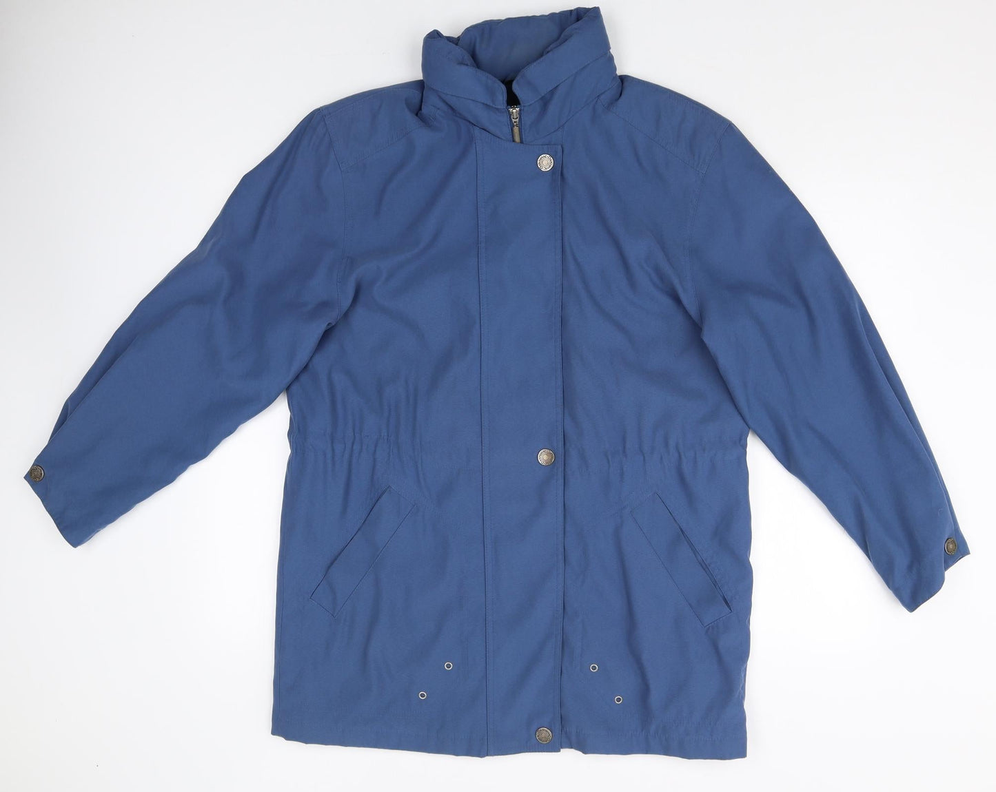 DANNIMAC Womens Blue Jacket Size M Zip