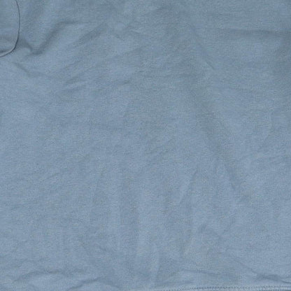 Very Girls Blue Round Neck Cotton Pullover Jumper Size 11 Years Pullover