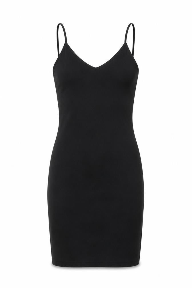 Mango Womens Black Polyester Bodycon Size S V-Neck Pullover