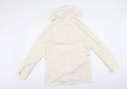 Marks & Spencer Womens Ivory Jacket Size 6 Zip