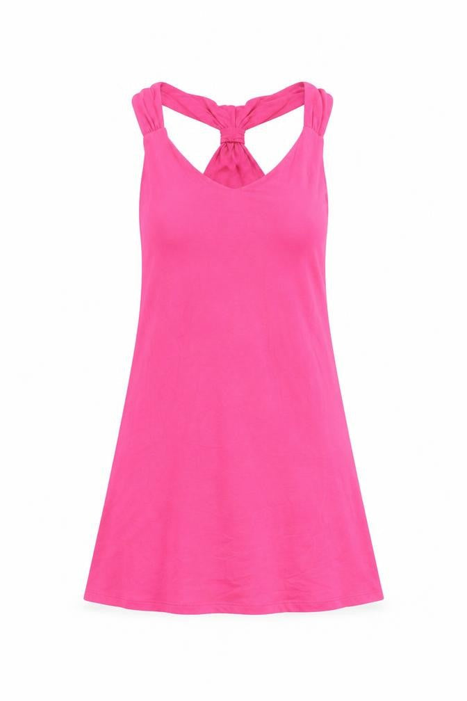 Artisan Womens Pink 100% Cotton A-Line Size L V-Neck Pullover