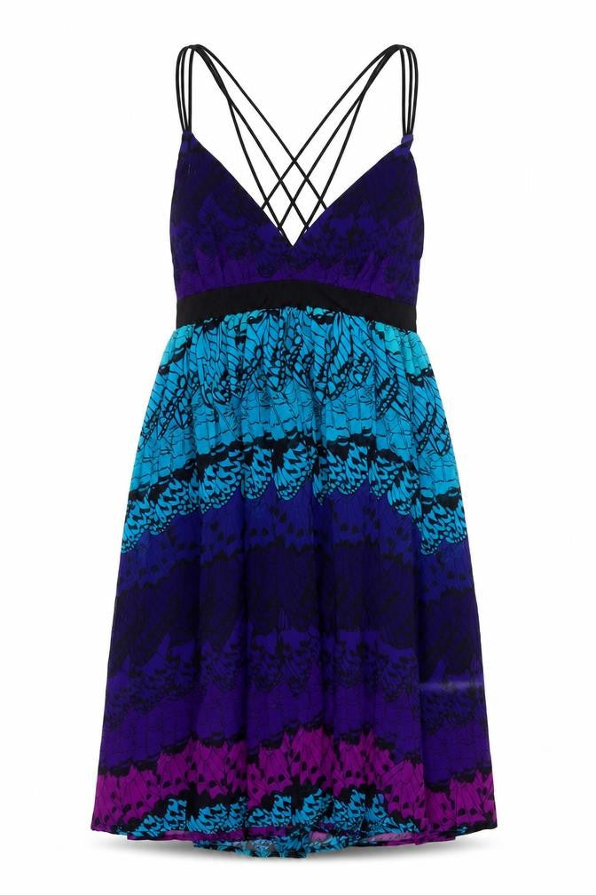 Oli Womens Multicoloured Geometric Polyester Trapeze & Swing Size 10 V-Neck Pullover