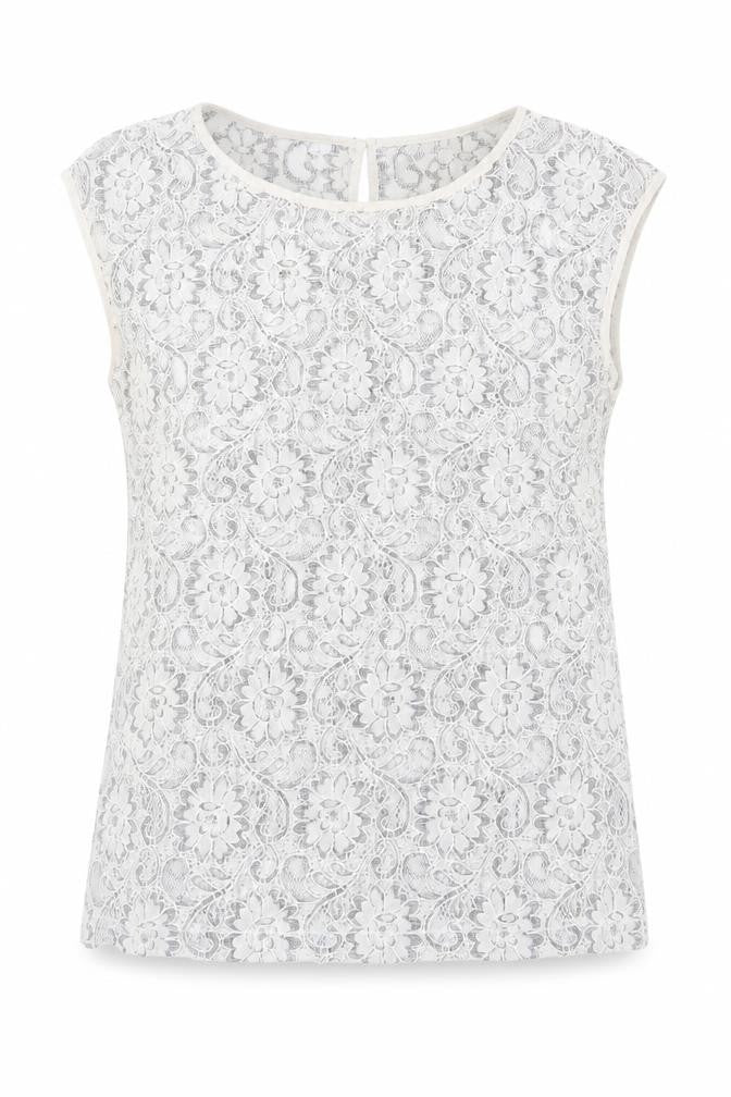 Eddie Bauer Womens Grey Floral Cotton Basic Blouse Size S Round Neck