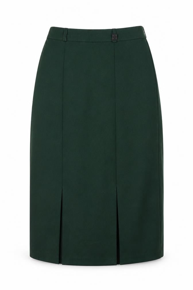 Slimma Womens Green Polyester Straight & Pencil Skirt Size 14