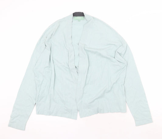 NEXT Womens Green V-Neck Cotton Cardigan Jumper Size 10