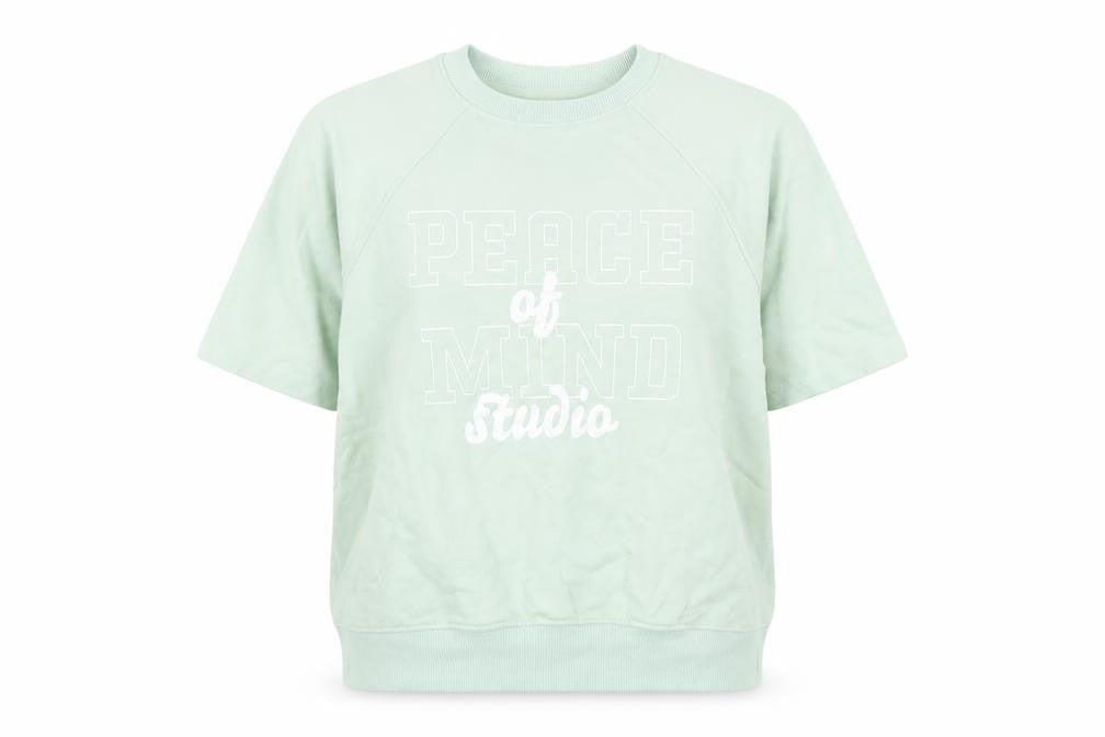 H&M Womens Green Cotton Pullover Sweatshirt Size XS Pullover - Peace of Mind Studio